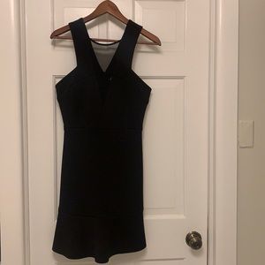 SANDRO women’s black cocktail dress